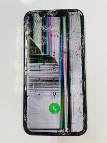 iPhone11　液晶不良　画像