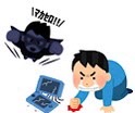 画面の真ん中にストライク！修理の時間は？データは消える？？そんな時は…！！～仙台市泉区よりSwitch液晶修理のご依頼です！～